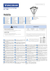 Tungsram Nobila A1 Guide D'installation