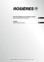 ROSIERES RFT5577IN Notice D'emploi Et D'installation