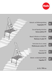 Hailo TP1 Manuel D'utilisation Et D'installation