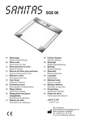 Sanitas SGS 06 Mode D'emploi