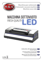 R.G.V. FRESH QUALITY LED Manuel D'utilisation