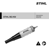 Stihl BG-KM Notice D'emploi