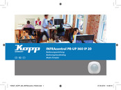 Kopp INFRAcontrol PR-UP 360 IP 20 Mode D'emploi