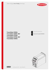 Fronius TransSteel 2500c MV Instructions De Service