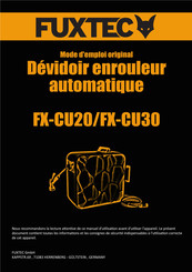 FUXTEC FX-CU30 Mode D'emploi Original