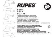 Rupes SSPF Notice D'emploi Et D'entretien