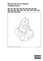 Atlas Copco MG 5000 Manuel De Service