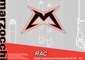 Marzocchi RAC 43 Mode D'emploi