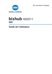 Konica Minolta bizhub 211 GDI Guide De L'utilisateur