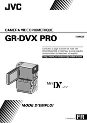 JVC GR-DVX PRO Mode D'emploi