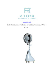 O'FRESH 171 Guide D'installation Et D'utilisation