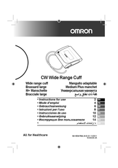 Omron CW Wide Range Cuf Mode D'emploi