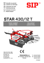 SIP STAR 600/20 T Mode D'emploi