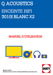 Q Acoustics 3050i Manuel Du Propriétaire