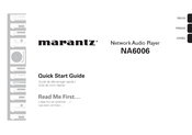 Marantz NA6006 Guide De Démarrage Rapide