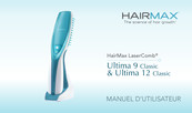 HairMax LaserComb Ultima 9 Classic Manuel De L'utilisateur