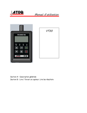 ATEQ VT30 Manuel D'utilisation