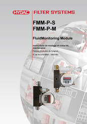 HYDAC FILTER SYSTEMS FMM-P-M Instructions De Montage Et Notice De Maintenance