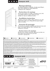 hawa Multifold 30/W Instructions De Montage