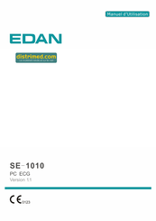 EDAN SE-1010 Notice D'utilisation
