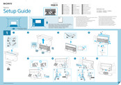 Sony Bravia KD-75XF8596 Guide D'installation