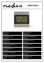 nedis WEST102GY Mode D'emploi