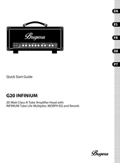 Bugera G20 INFINIUM Guide Rapide