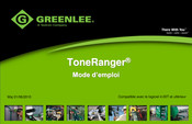 Greenlee ToneRanger Mode D'emploi
