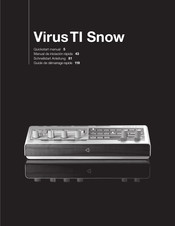 Access Virus TI Snow Guide De Démarrage Rapide