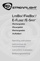 Streamlight LiteBox Instructions D'utilisation