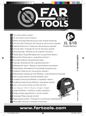 Far Tools JL 610 Notice Originale