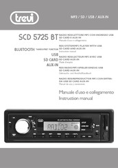 Trevi SCD 5725 BT Mode D'emploi