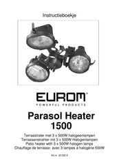 EUROM Eurom Entourage 1500 Mode D'emploi
