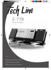 Tech Line Z-778 Mode D'emploi