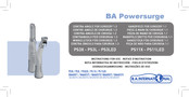 B.a. International Powersurge PS3X Notice D'instruction