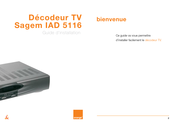 Sagem IAD 5116 Guide D'installation