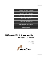 WamBlee Rescue-Me W420 Manuel D'instruction