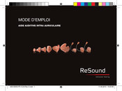 ReSound PH312 Mode D'emploi