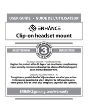 ENHANCE ENUNHPM100BKEW Guide De L'utilisateur