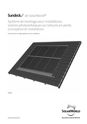 SolarWorld Sundeck Instructions De Montage