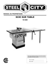 Steel City 10-300 Manuel Du Propriétaire