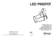 JB Systems Light LED PINSPOT Mode D'emploi