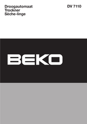 Beko DV 7110 Mode D'emploi