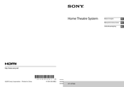 Sony HT-XT100 Mode D'emploi