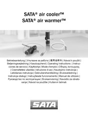 SATA air warmer Mode D'emploi