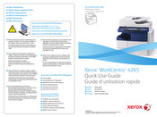 Xerox WorkCentre 4265 Guide D'utilisation Rapide