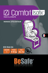 BESAFE iZi Comfort ISOfix Manuel Utilisateur