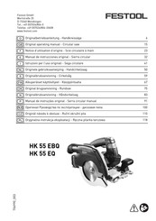 Festool HK 55 EQ Notice D'utilisation D'origine