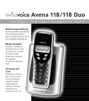 Swissvoice Avena 118 Mode D'emploi