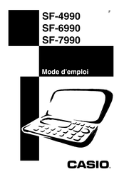 Casio SF-7990 Mode D'emploi